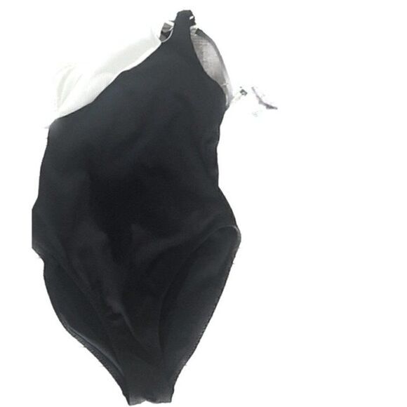 JESSICA SIMPSON Chop & Change One-Shoulder Maillot One-Piece Swimsuit swimwear S - Picture 7 of 7